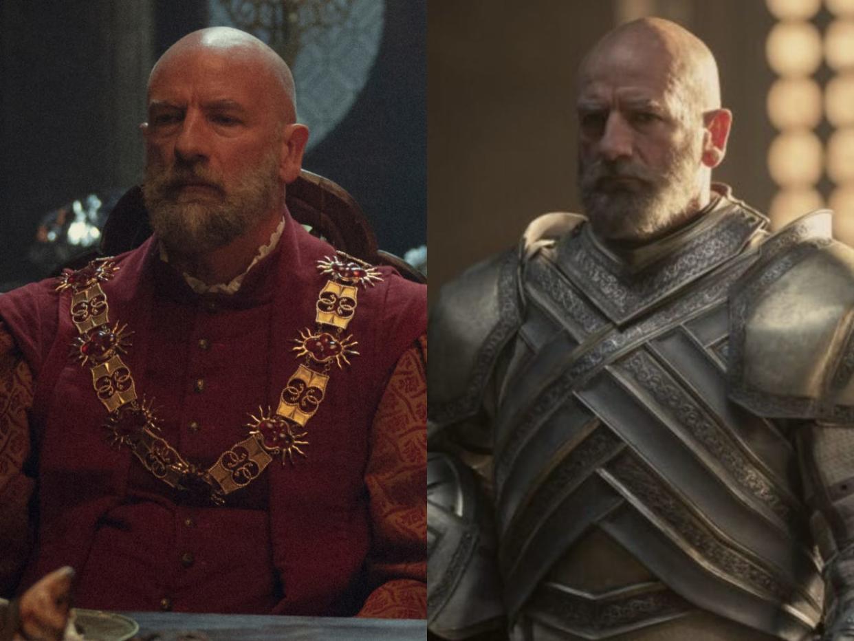 Graham McTavish as Dijkstra in "The Witcher" and Ser Harrold Westerling in "House of the Dragon."