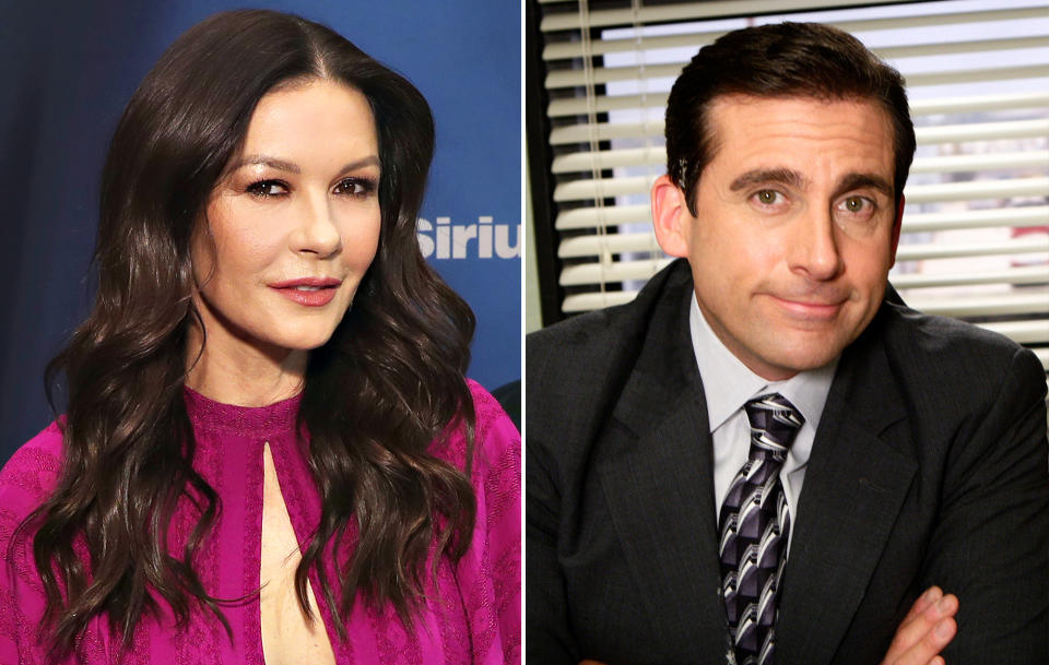 Catherine Zeta-Jones Teased 'The Office' Fans with a Script from Michael Scott