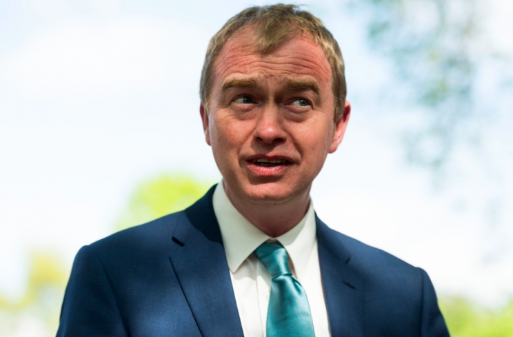 Tim Farron has come under fire for his views on gay sex (Rex)