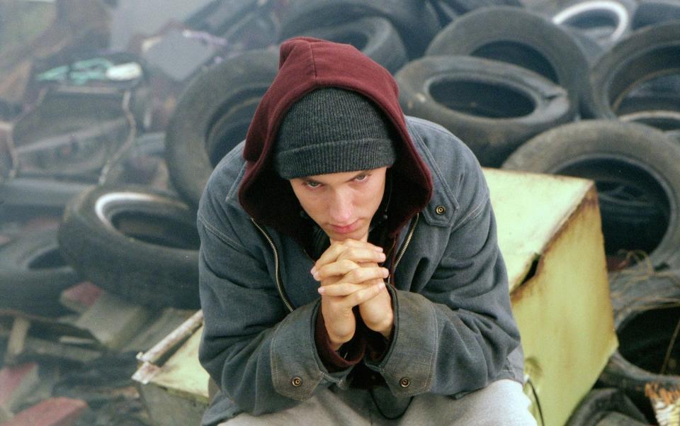 The poverty depicted in the film 8 Mile (2002) was a representation of Eminem's own early life - AP