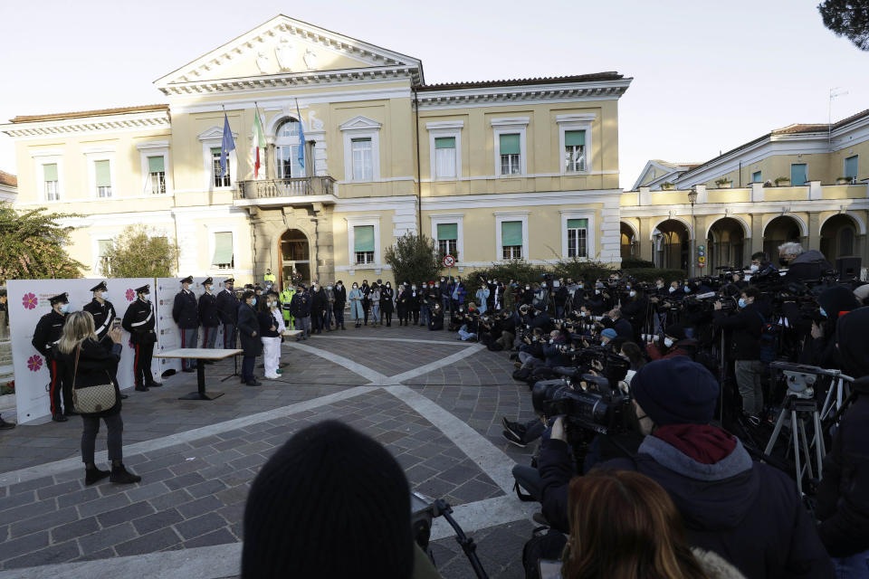 (AP Photo/Gregorio Borgia)