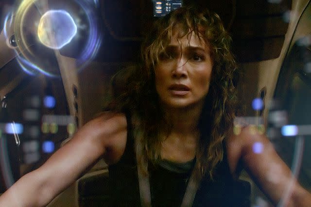 <p>Ana Carballosa/Netflix</p> Jennifer Lopez in 'Atlas'