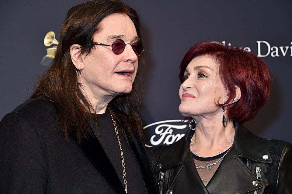 Ozzy Osbourne and Sharon Osbourne (Getty Images for The Recording Academy)