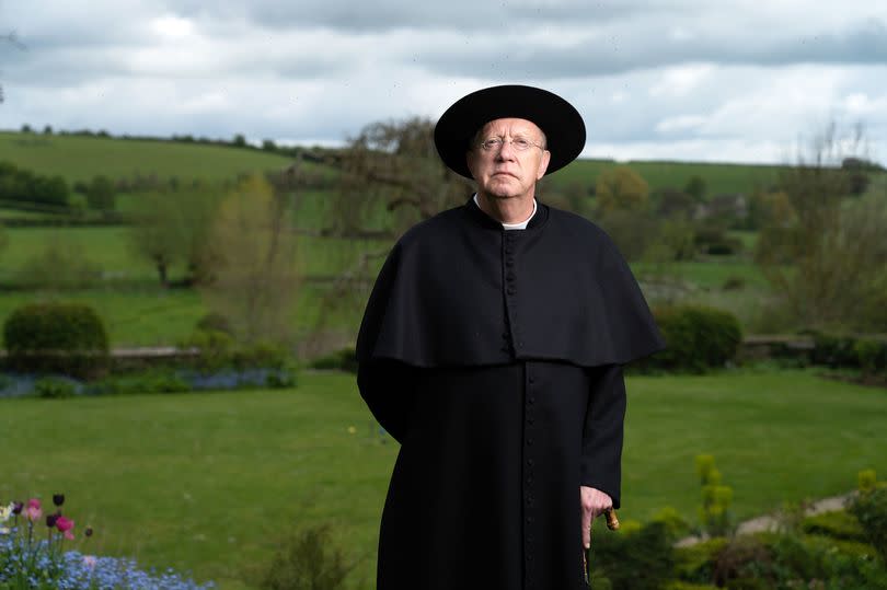 Mark Williams is reprising his role as Father Brown and is thrilled to be filming again