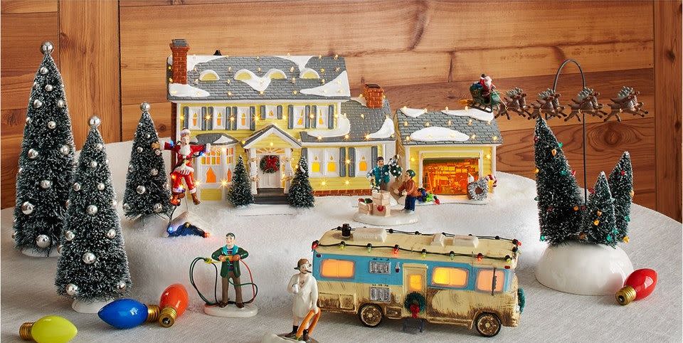 national lampoon christmas vacation porcelain village