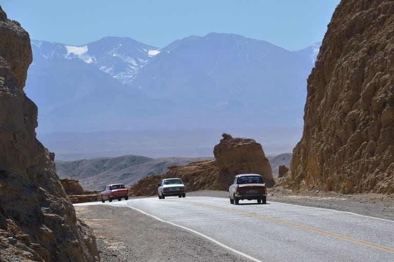 Las formas montañosas del sanjuanino Valle de la Luna fueron lo más asombroso e imponente de los 3137 kilómetros de recorrido del Gran Premio Argentino Histórico de 2023.