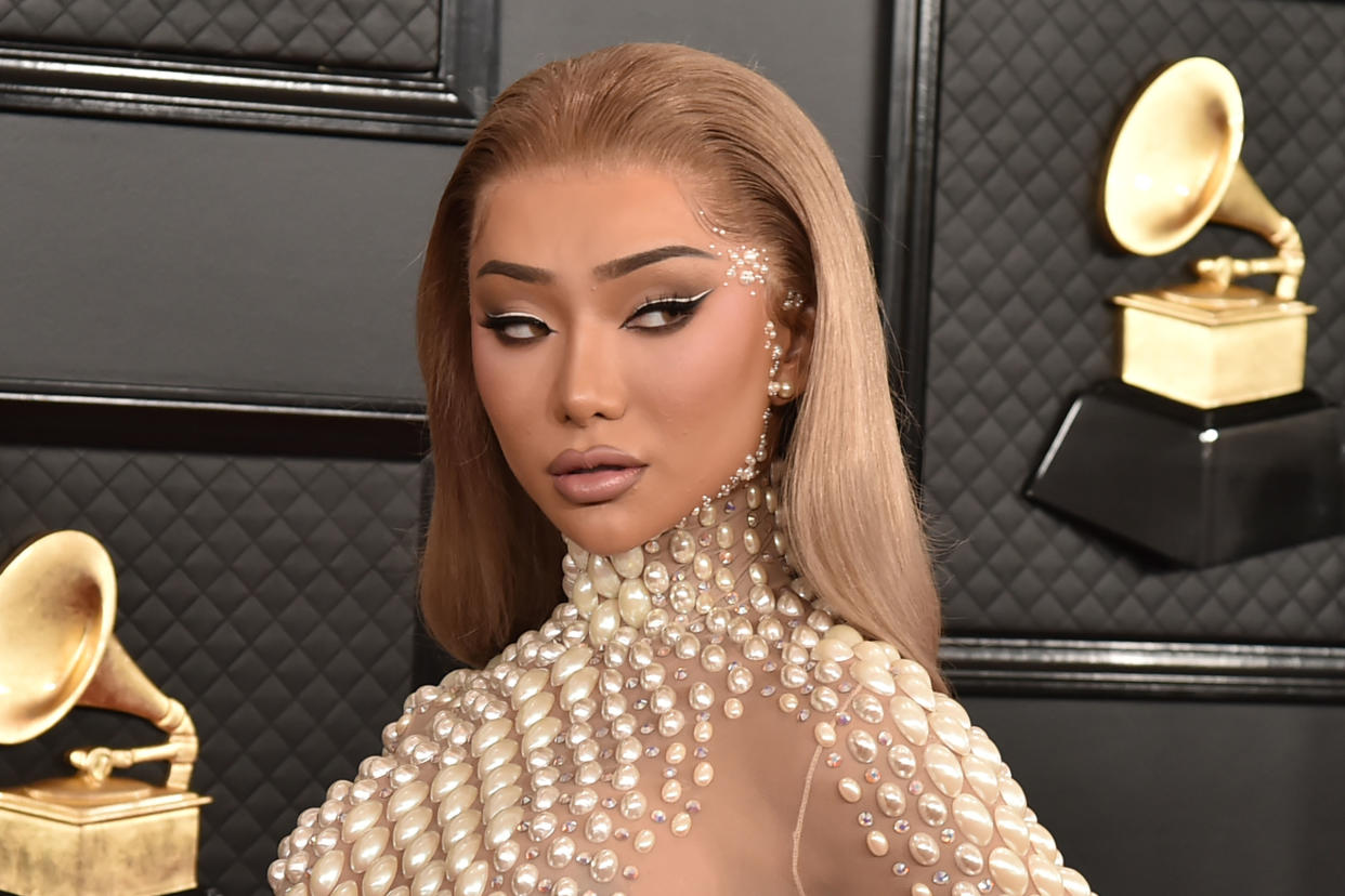 LOS ANGELES, CA - JANUARY 26: Nikita Dragun attends the 62nd Annual Grammy Awards at Staples Center on January 26, 2020 in Los Angeles, CA. (Photo by David Crotty/Patrick McMullan via Getty Images)