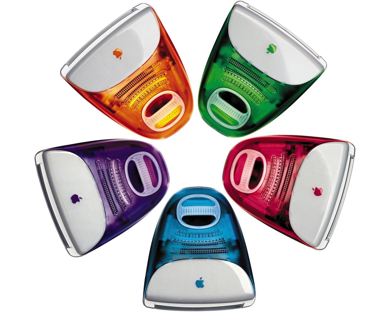 Apple Computer Inc. Intensified Its Challenge To Conventional Computer Design January 5, 1999 By Unveiling Five Bright New Colors For Its Unusual-Looking Imac Desktop Machine.