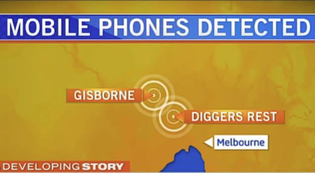 The mobile phones of Karen Ristevski and her husband were both tracked to the Calder Highway the day she went missing. Picture: 7 News