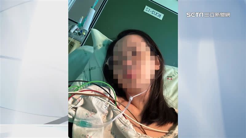 25歲女子吃避孕藥調經，卻因「肺栓塞」住進加護病房。
