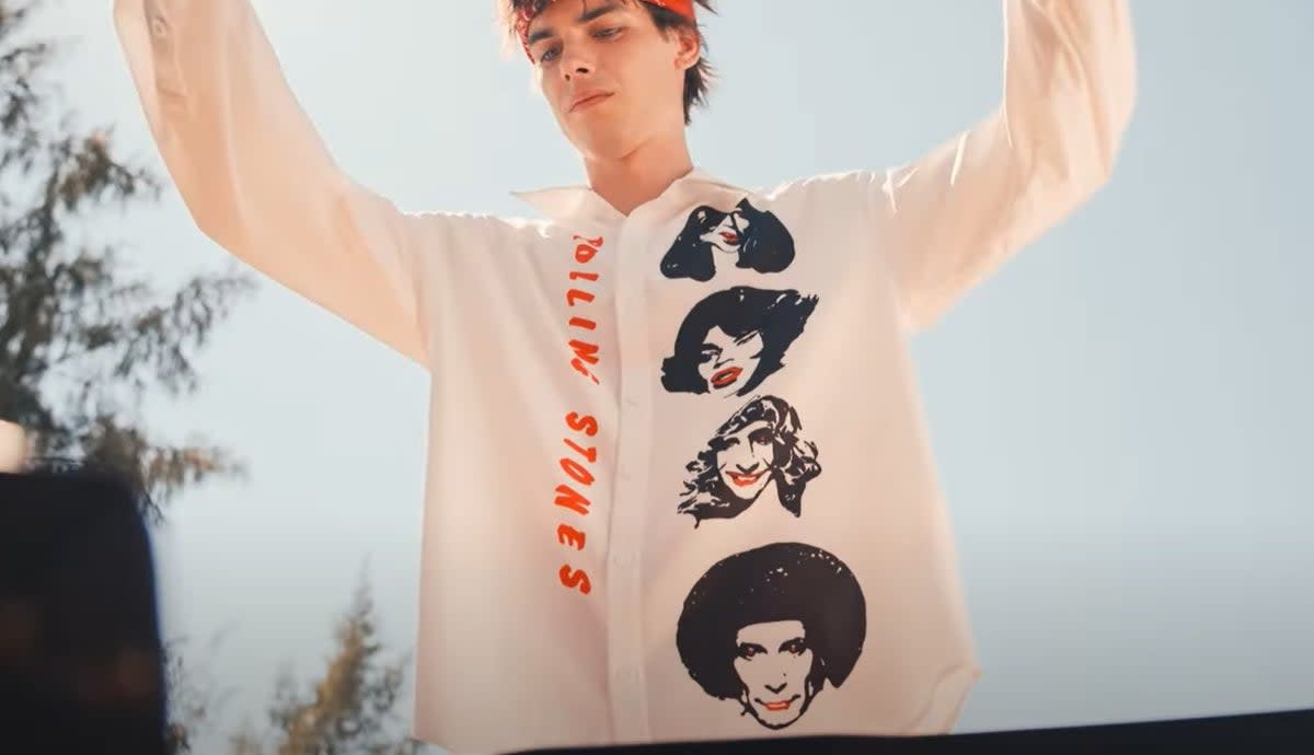 The Shein range features the band members’ likenesses (Shein)