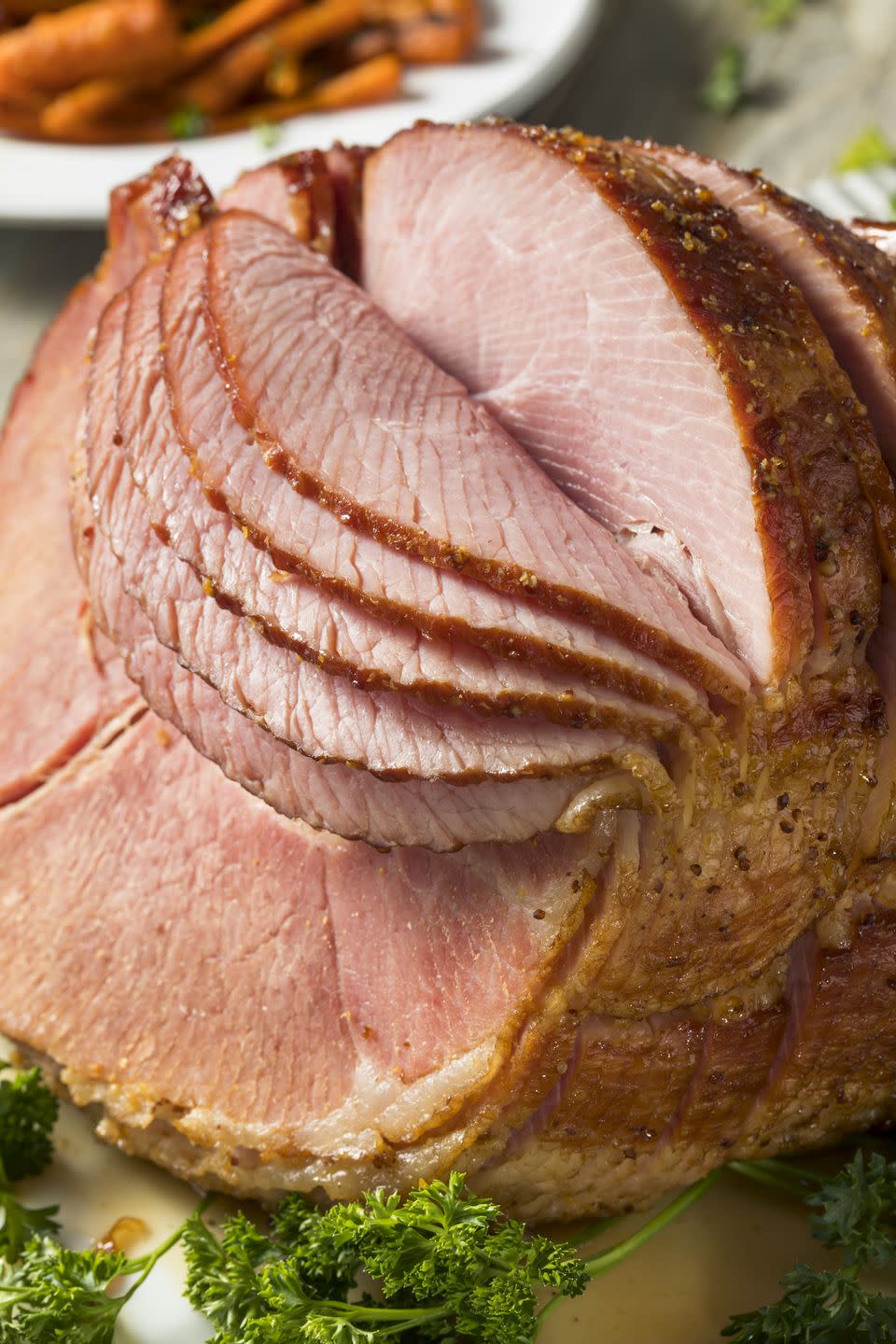 Apple Ginger Glazed Ham