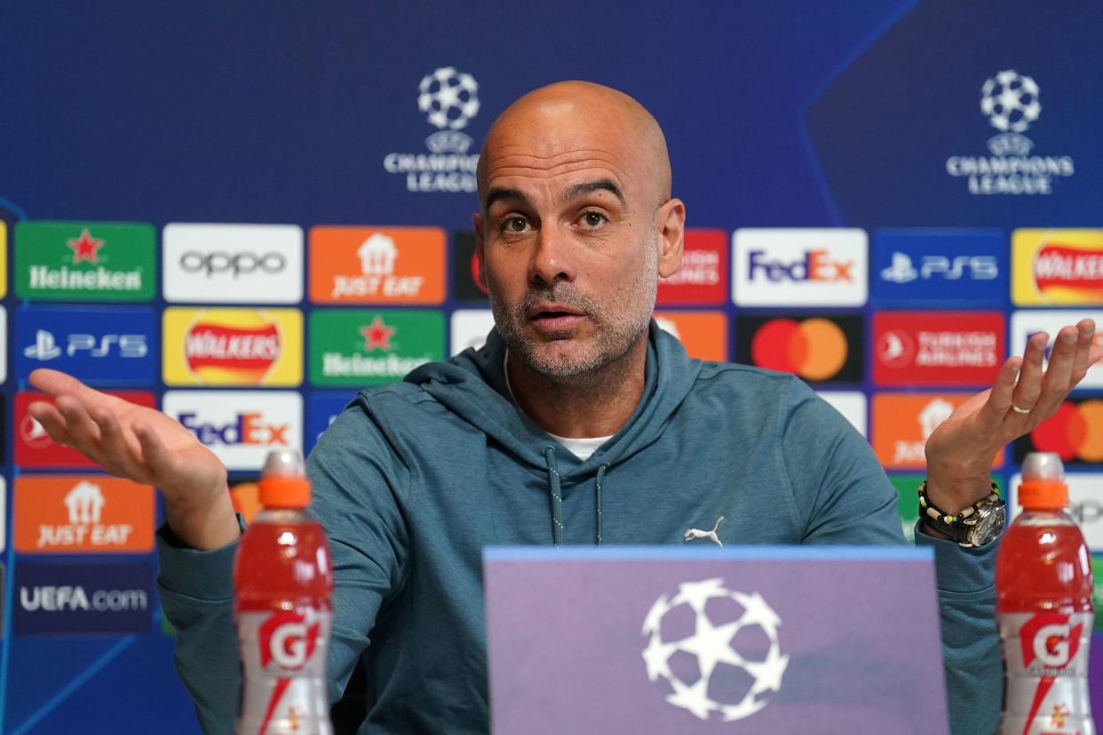 Pep Guardiola is not taking success for granted (Mike Egerton/PA) (PA Wire)