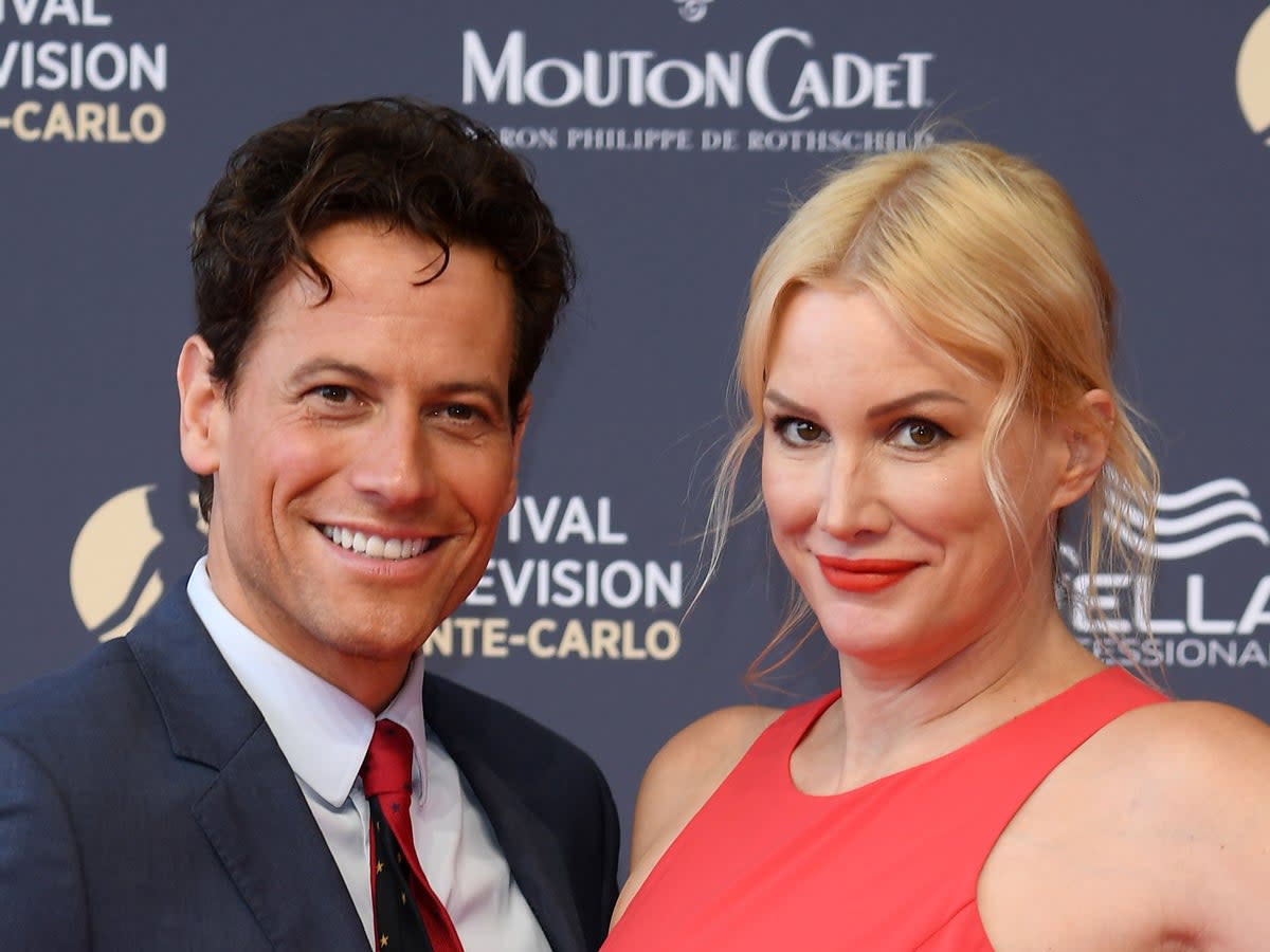 Ioan Gruffudd and Alice Evans pictured in 2018 (Getty Images)