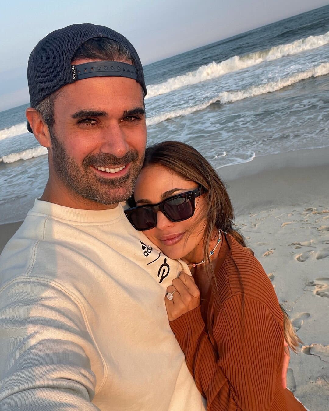 Olivia Amato and fiancé Daniel Waldron