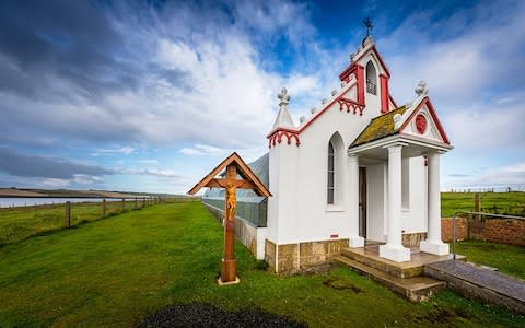 Italian Chapel, Orkneys - Credit: GETTY