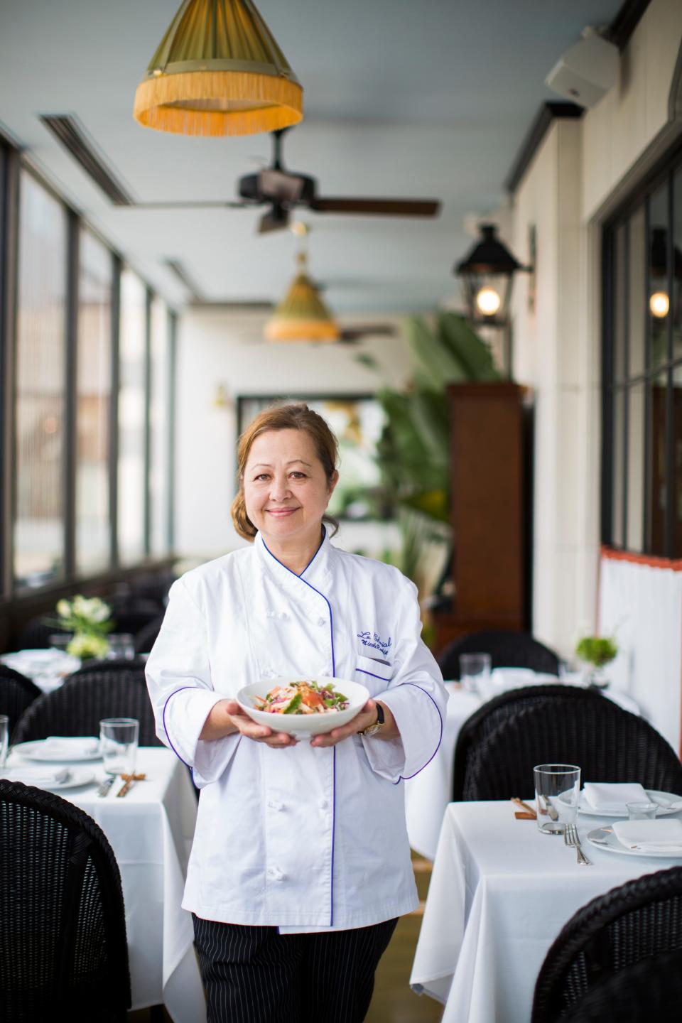 Chef and cookbook author Nicole Routhier is Le Colonial's brand ambassador.