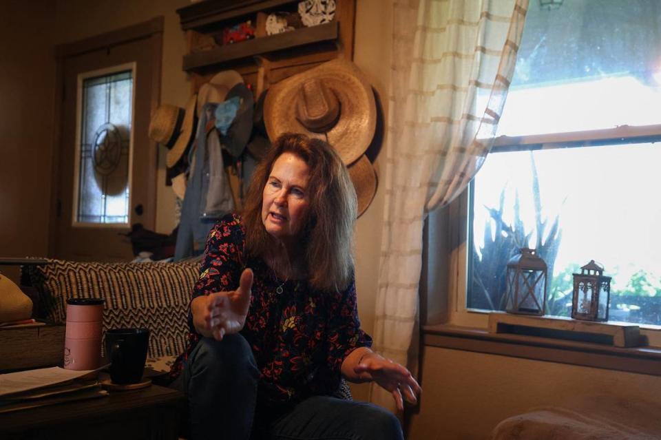 Pecan Grove resident Cindy Highsmith has been vocal in her community about her opposition to the noise pollution caused by the bitcoin mining operation in Hood County.