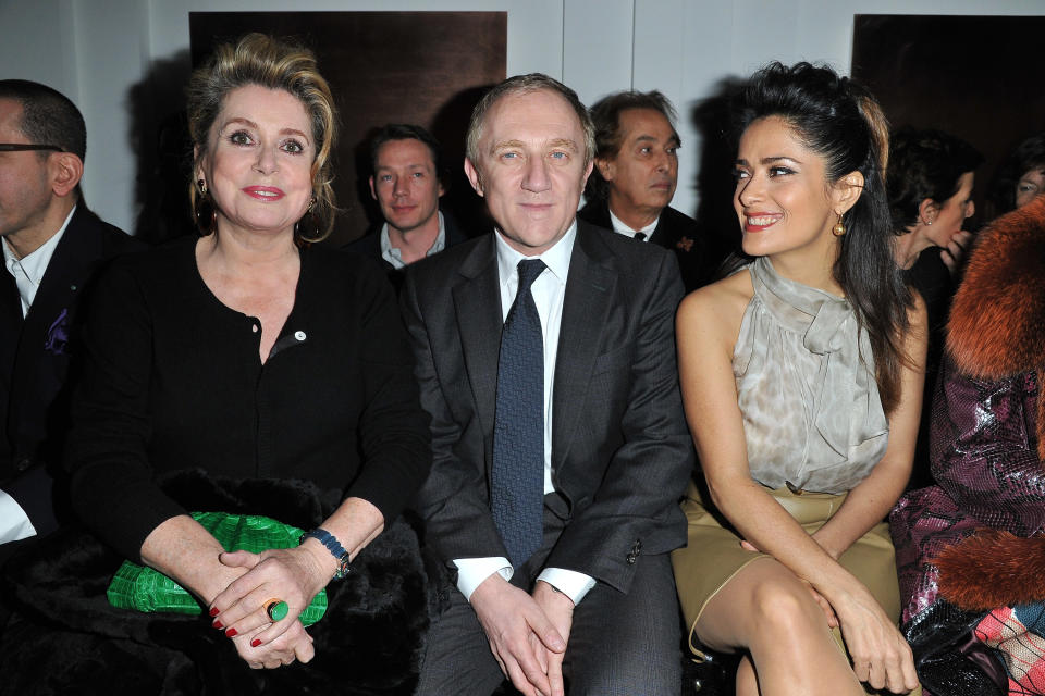 Yves Saint-Laurent: Front Row - Paris Fashion Week Womenswear Fall/Winter 2012