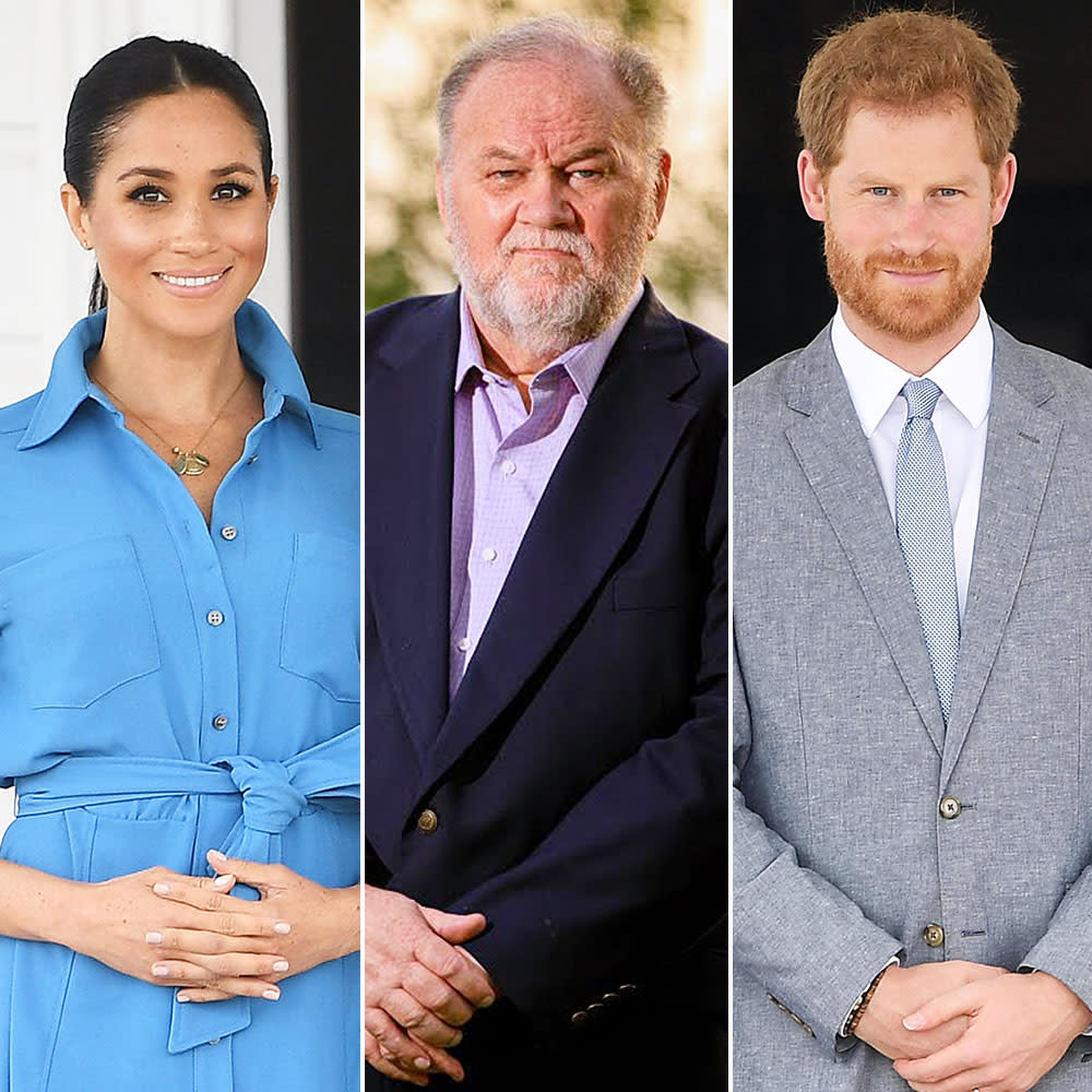 Meghan Markle Dad Thomas Markle Admits He Once Hung Up on Snotty Prince Harry