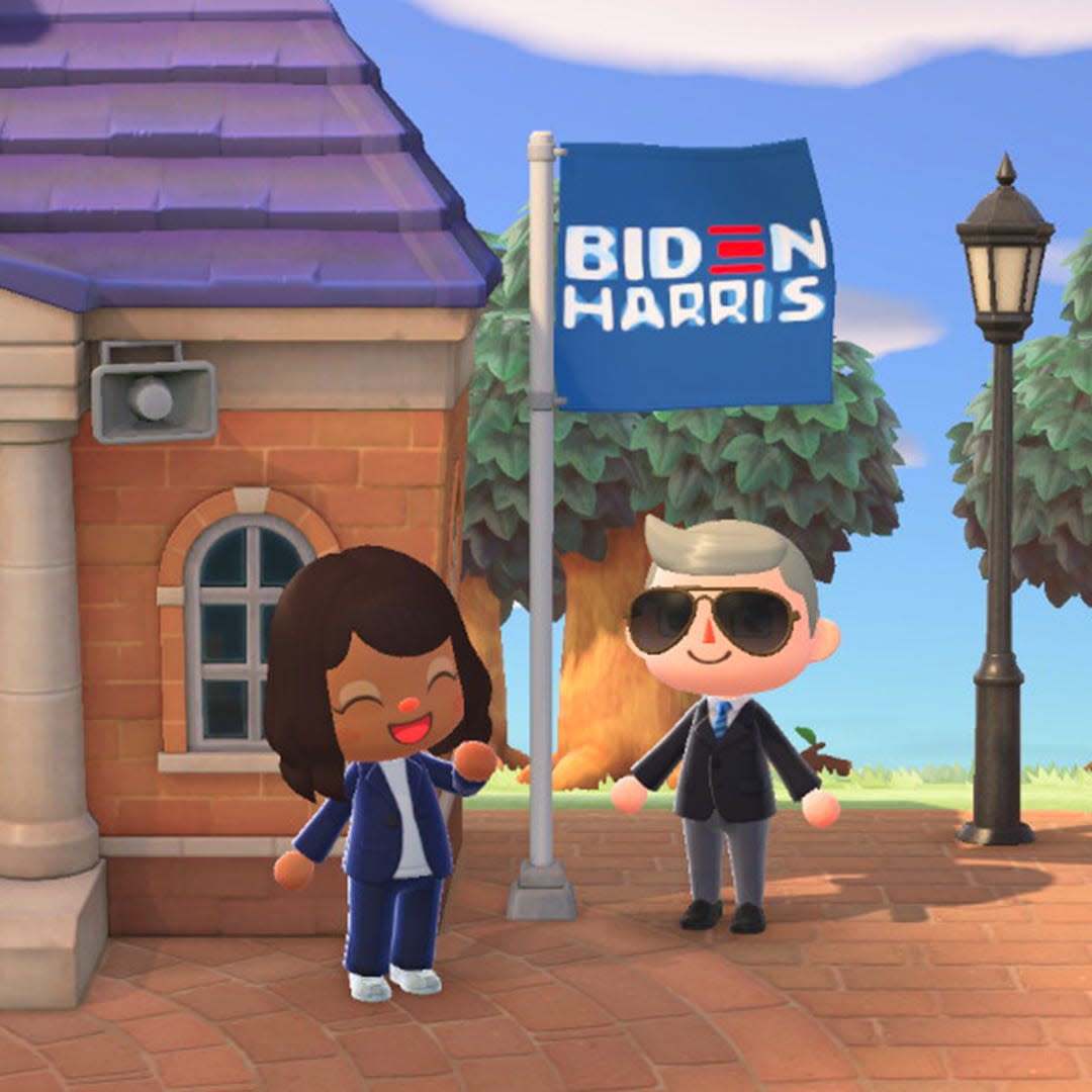 Animal Crossing: New Horizons (Biden-Harris campain)