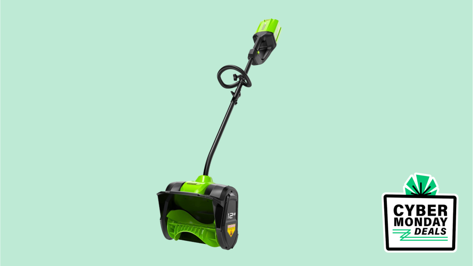Get a Greenworks PRO 80V Cordless Snow Shovel for 34% off during Amazon's Cyber Monday sale.