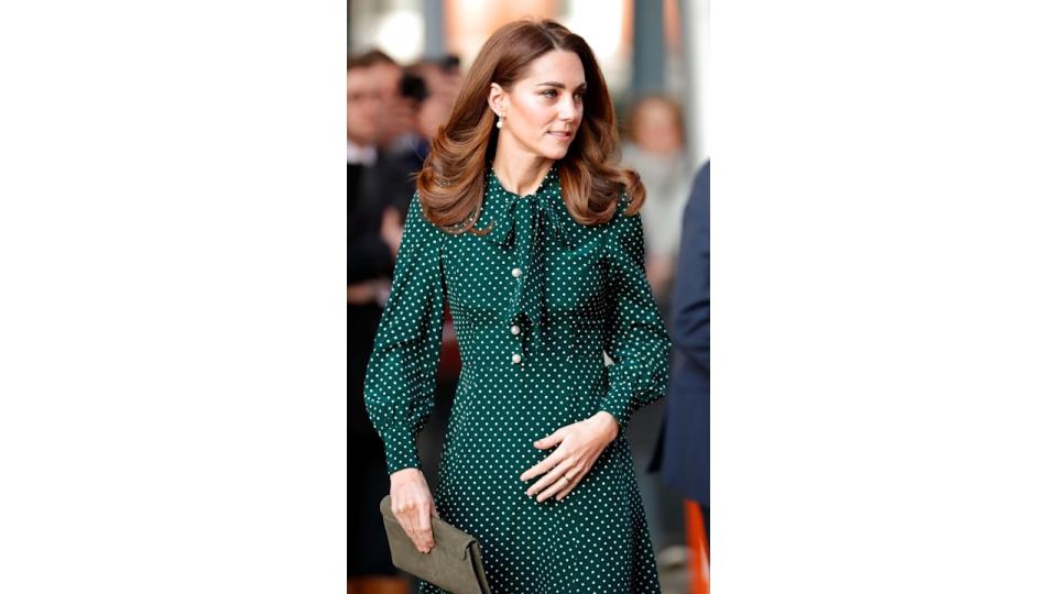 Princess Kate polka dot dress