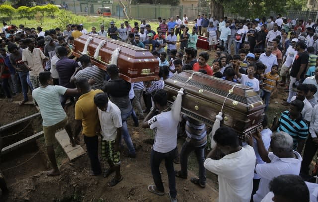 Sri Lanka Blast Victims