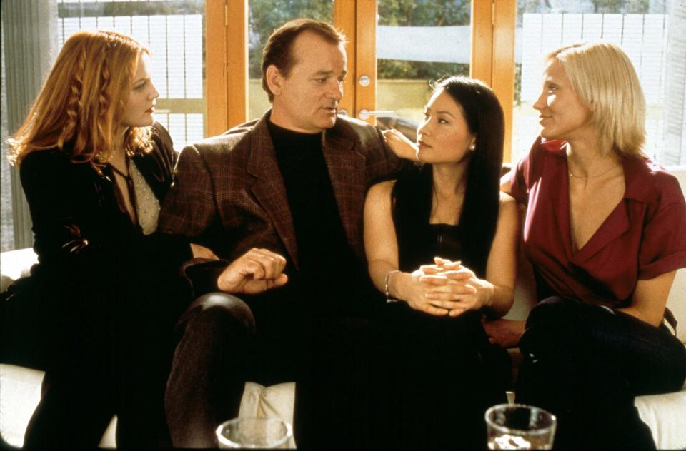 drew barrymore, Bill Murray, Lucy Liu, Cameron Diaz