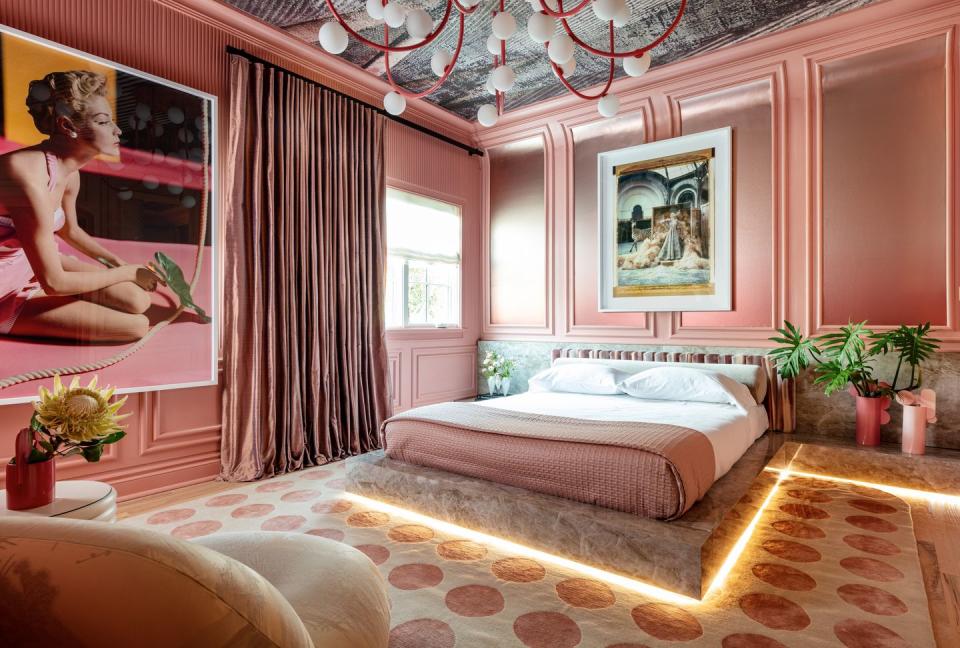 "Camera Da Letto Della Contessa" (The Countess's Bedroom) by Nina Magon Studio