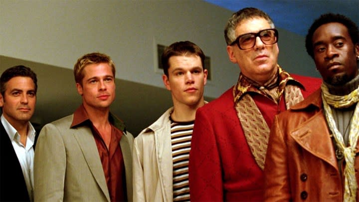 The cast of Ocean’s Eleven.