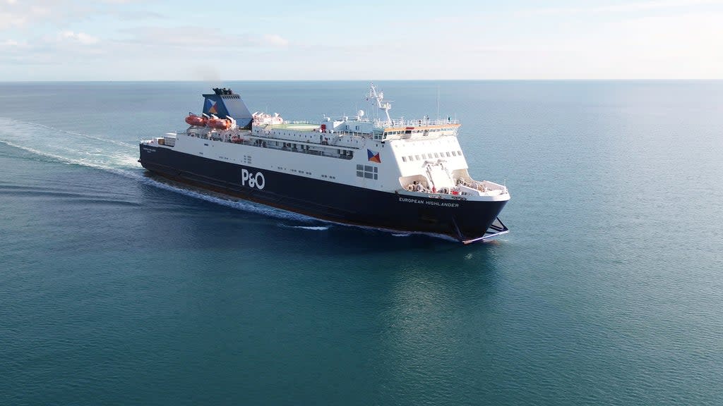 Un ferry de P&O en ruta de Cairnryan a Larne (Getty Images)