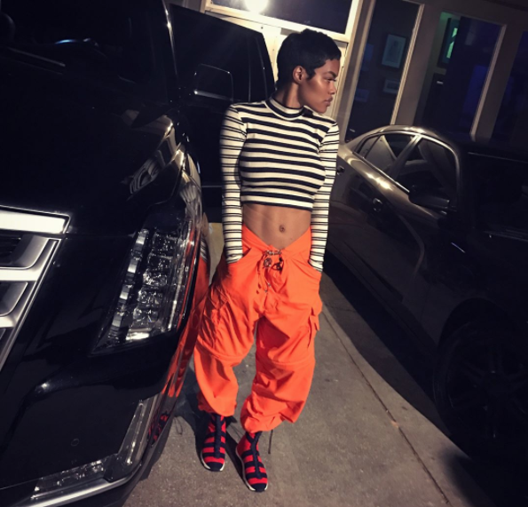 <p>Sängerin Teyana Taylor in Baggy Pants. (Bild: Instagram/teyanataylor) </p>