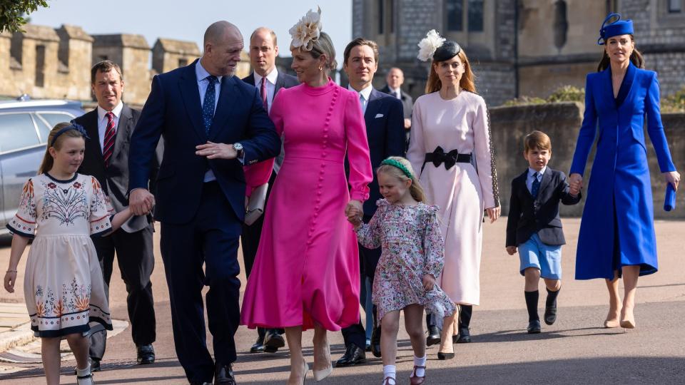 Easter Sunday service at Windsor Castle