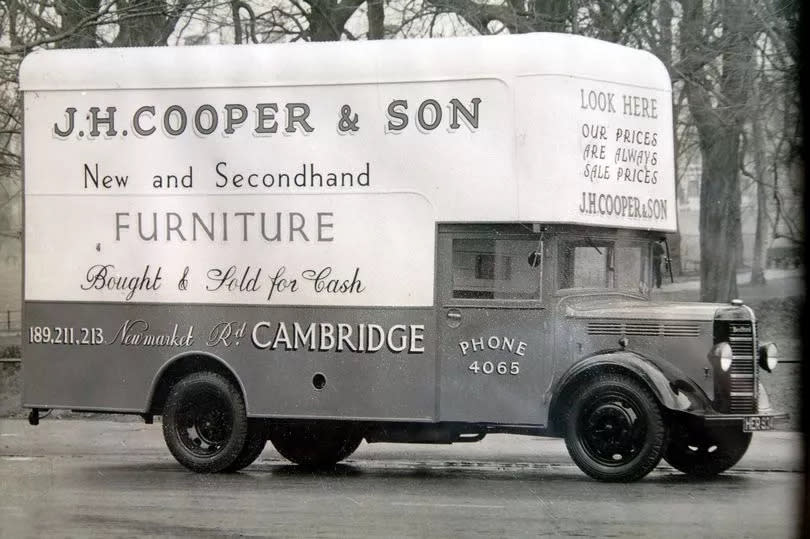 A J H Cooper lorry in 1949