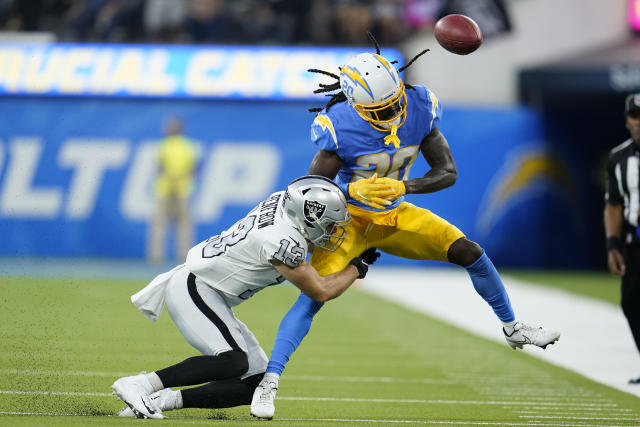 Chargers' fake punt blown up on great play and huge hit by