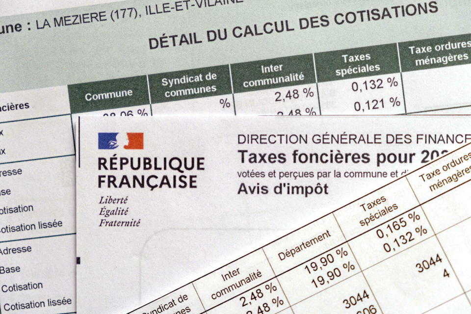 Bien que son taux ait été maintenu par une majorité de maires, la taxe foncière va augmenter pour les 33 millions de contribuables.  - Credit:ANDBZ / ANDBZ/ABACA