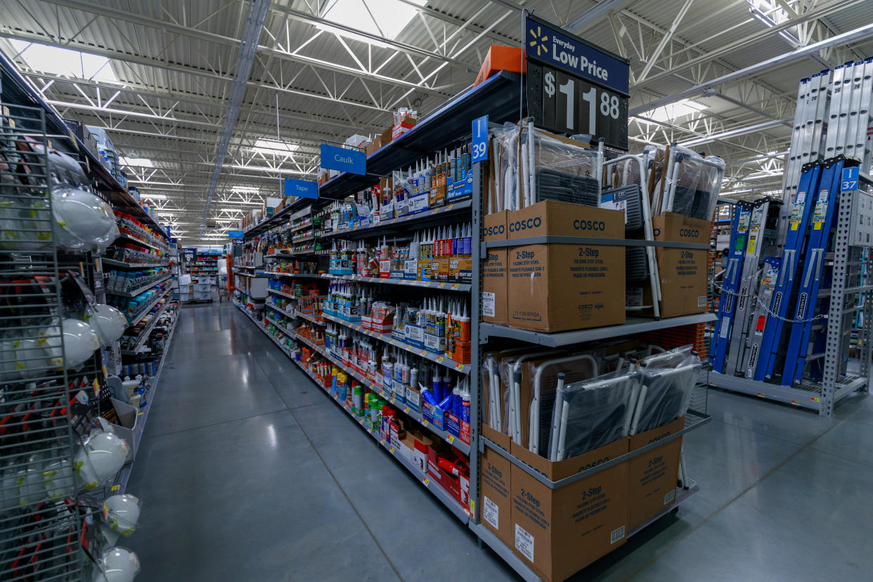 File image of a Walmart store interior in Portland, Oregon. (Getty Images)