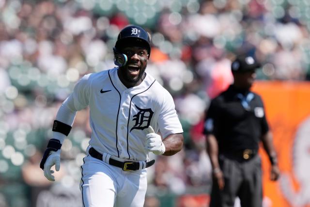 Miguel Cabrera's final Opening Day in Detroit, For the 16th straight  #OpeningDayDET, Miguel Cabrera was in the starting lineup. This one was  special from the start., By Detroit Tigers