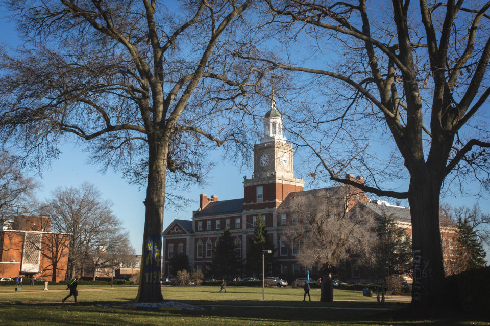 Founder's Library at Howard University to be renovated (Evelyn Hockstein / The Washington Post via Getty Images file)