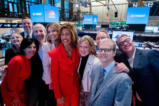 <p>Nathan Congleton/NBC via Getty</p> Hoda Kotb and the 'Today' crew