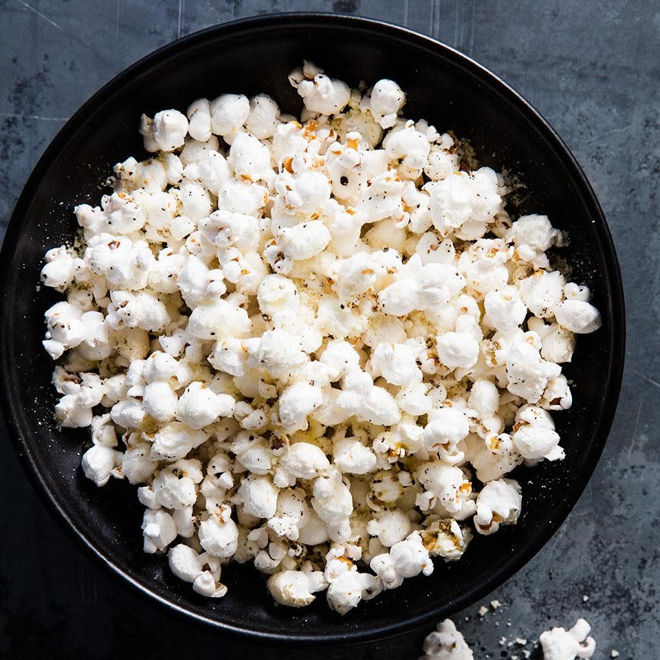 Lemon-Parm Popcorn