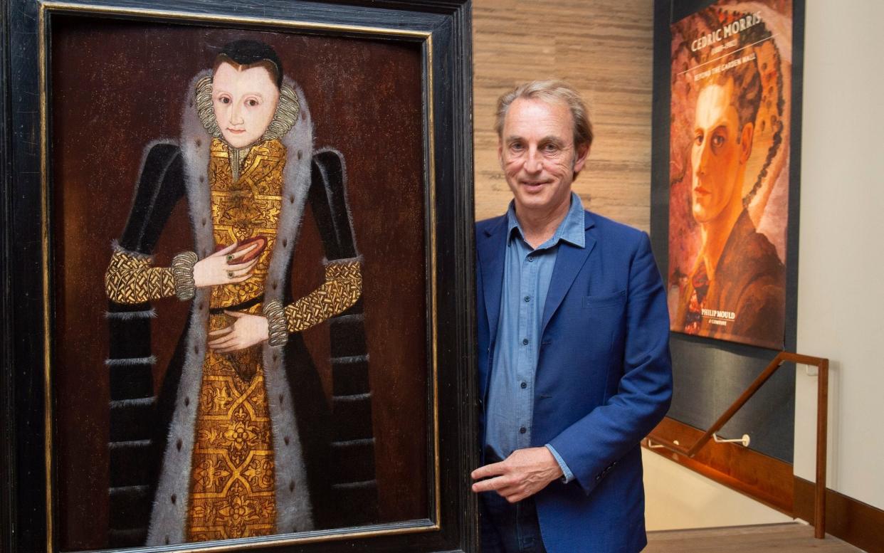 The painting was discovered by Philip Mould, the BBC historian and art dealer - JULIAN SIMMONDS