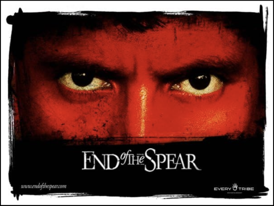 A poster for 'End of the Spear'