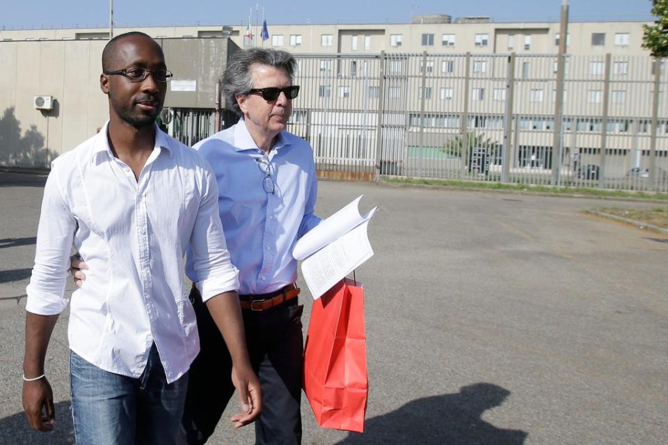 Rudy Guede leaving prison this week (AP)