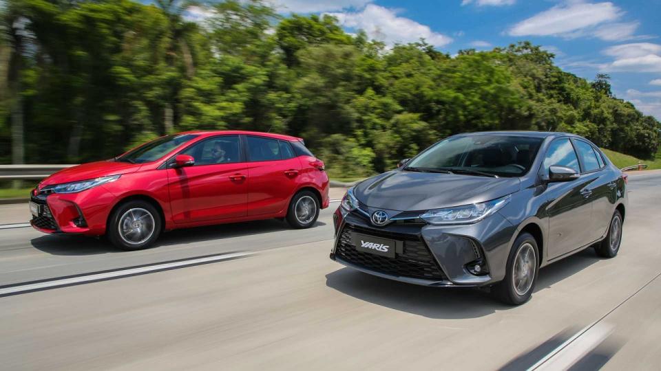 El Toyota Yaris se ofrece con versiones de 4 y 5 puertas.