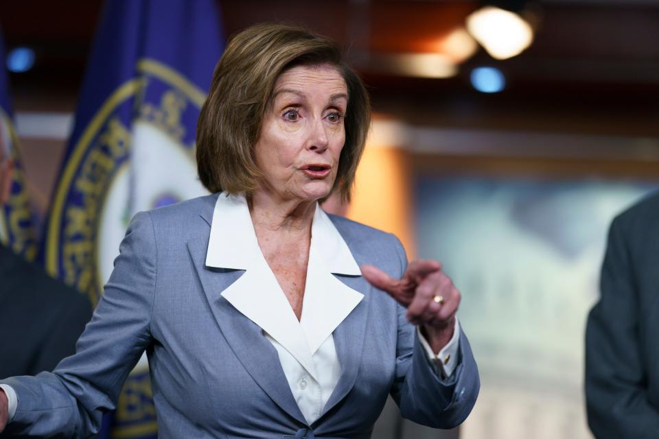 House Speaker Nancy Pelosi has angered congressional Republicans over her handling of a House select committee to investigate the Jan. 6 riot at the U.S. Capitol.