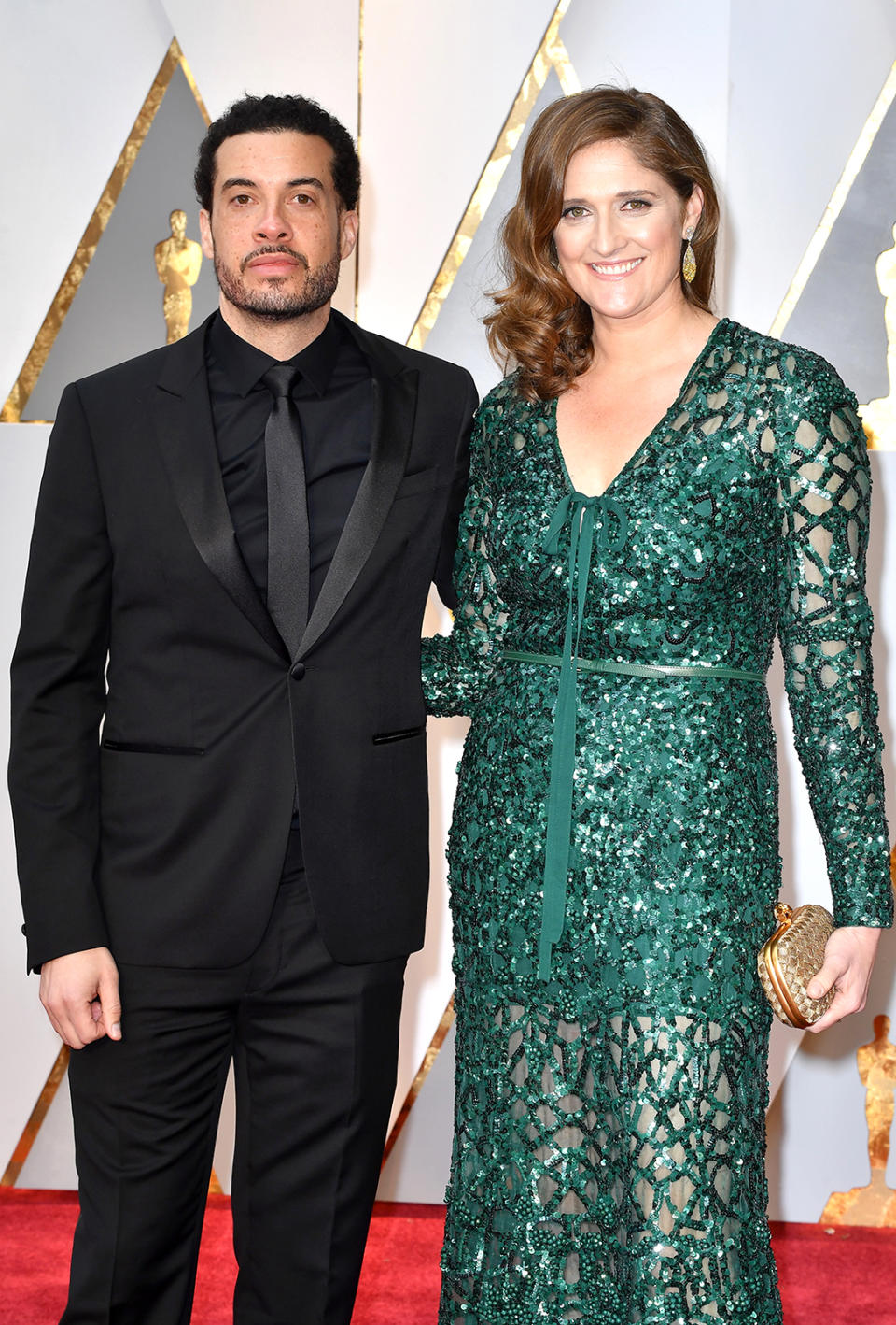 <p>Director Ezra Edelman and producer Caroline Waterlow attend the 89th Annual Academy Awards at Hollywood & Highland Center on February 26, 2017 in Hollywood, California. (Photo by Jeff Kravitz/FilmMagic) </p>