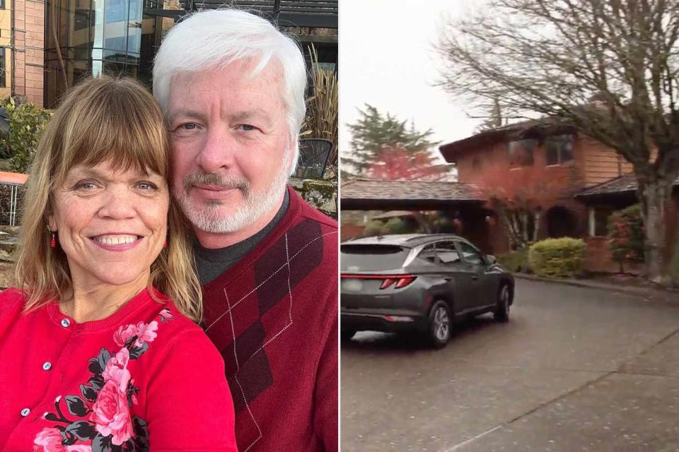 <p>Amy Roloff/Instagram; TLC</p> Amy Roloff and Chris Marek tour their "dream" retirement home