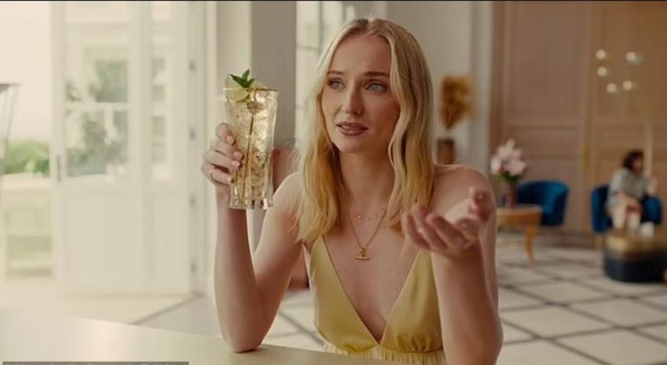 Sophie Turner (St Germain Drinks/YouTube)